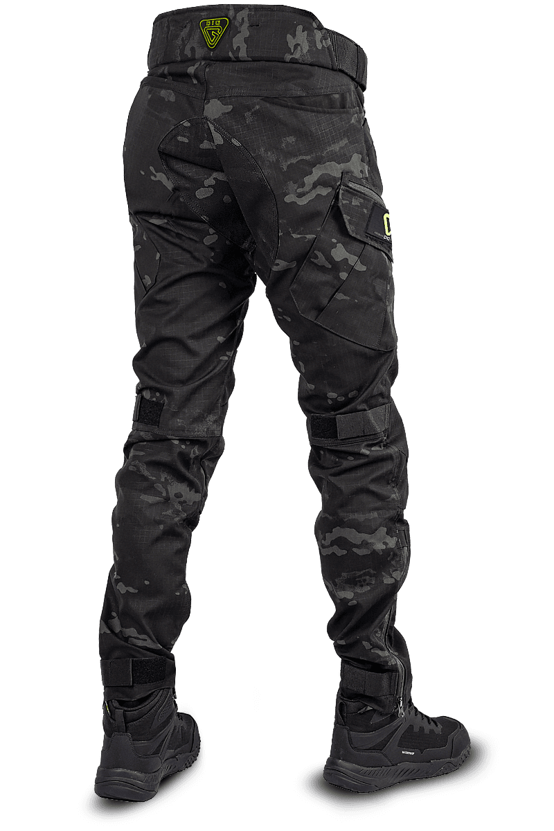 Kinetic Multicam Schwarz Taktische Hose