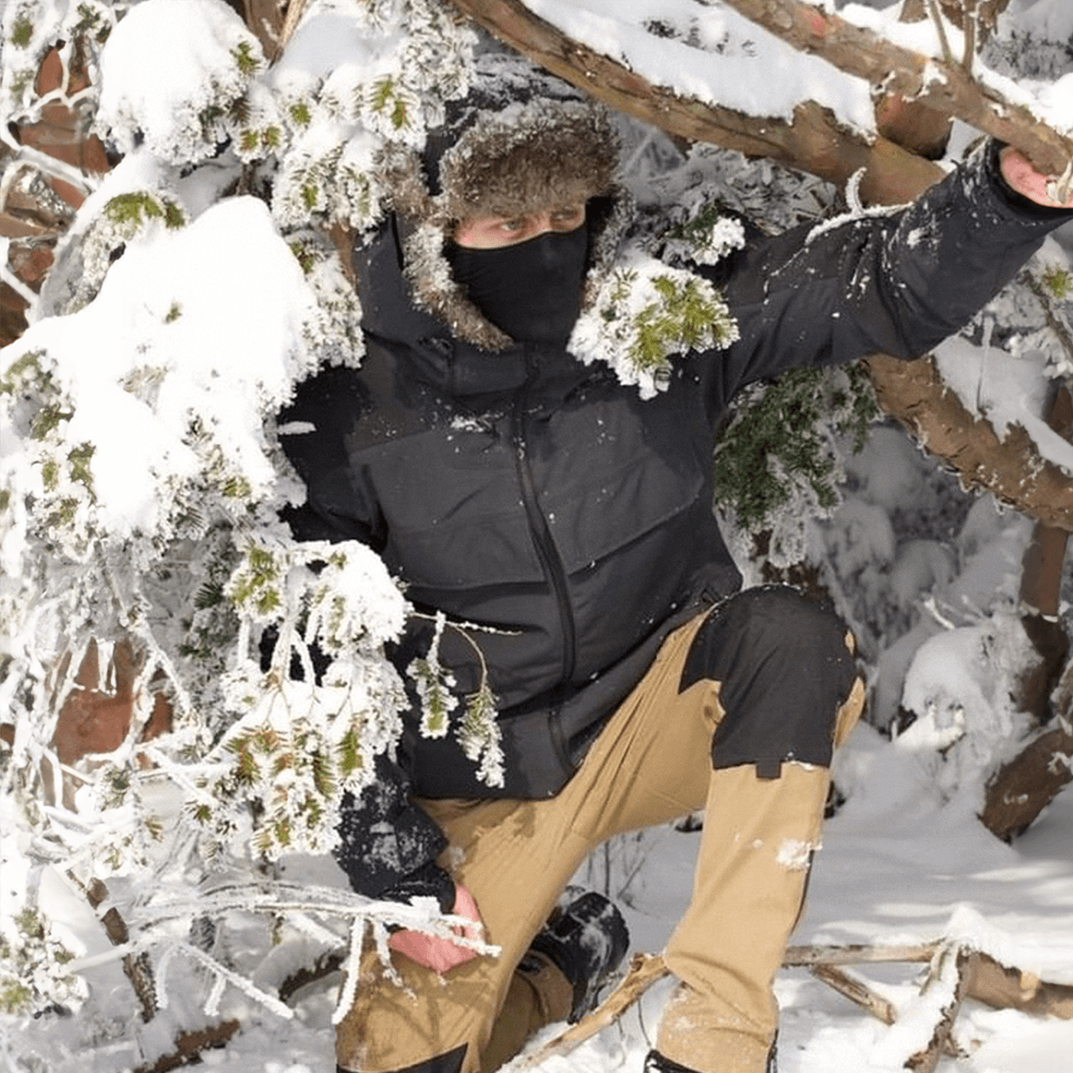 Alpin Gen.2 Schwarz Taktische jacke